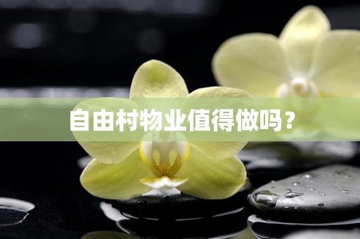 自由村物业值得做吗？