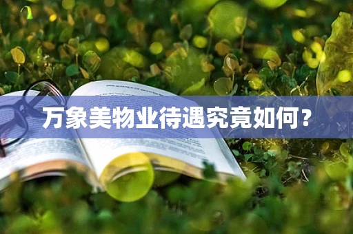 万象美物业待遇究竟如何？