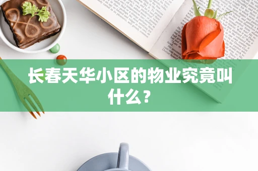 长春天华小区的物业究竟叫什么？