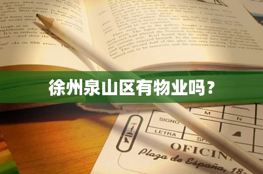 徐州泉山区有物业吗？