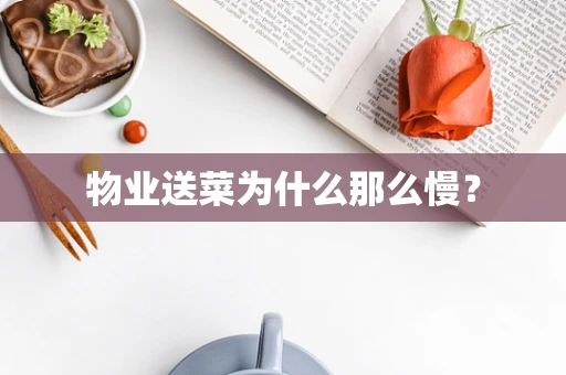 物业送菜为什么那么慢？