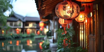 给物业挂灯笼合适吗？