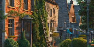 物业借用梯子算违法吗？