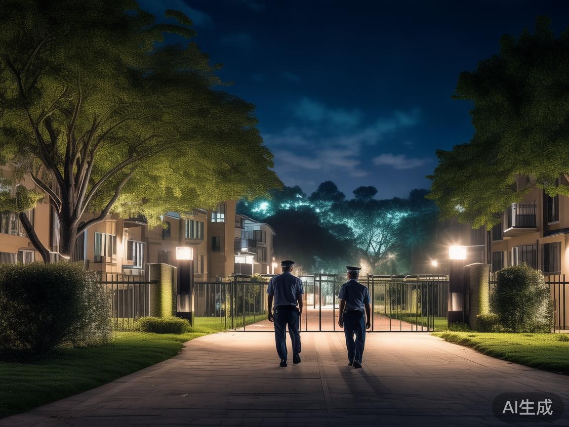 夜晚物业可以巡逻门禁吗？